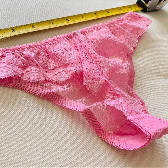 ACOUSMA French Lux Lingerie Paris Brazilian Floral Nylon Thongs 🇫🇷 - Picture 14 of 16